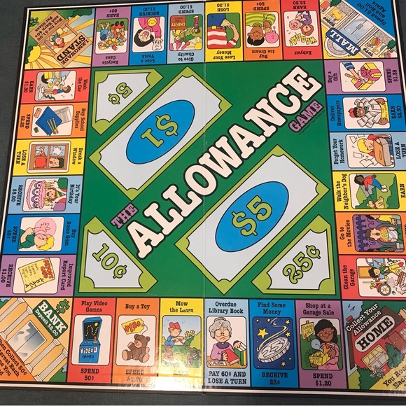 Lakeshore The Allowance Game ages 5+ - Picture 2 of 4